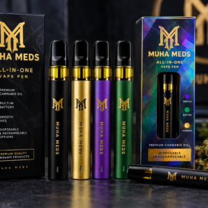 Muha Meds all-in-one vape pens